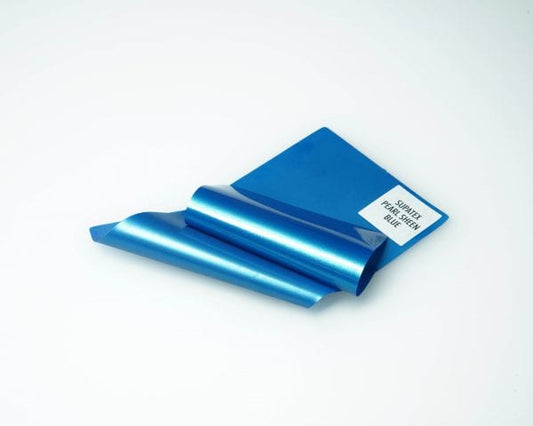 4D Pearlsheen Metallic Blue Latex Sheeting 0.45mm
